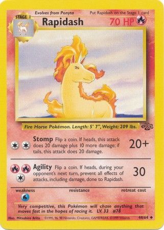 Rapidash (44/64) [Jungle Unlimited] | Good Games Adelaide SA