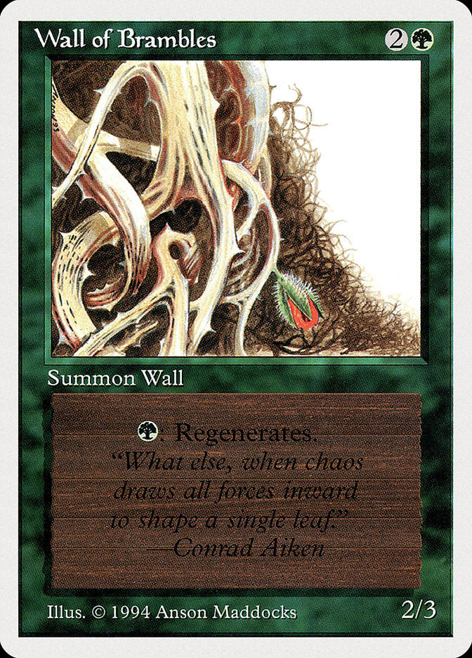 Wall of Brambles [Summer Magic / Edgar] | Good Games Adelaide SA