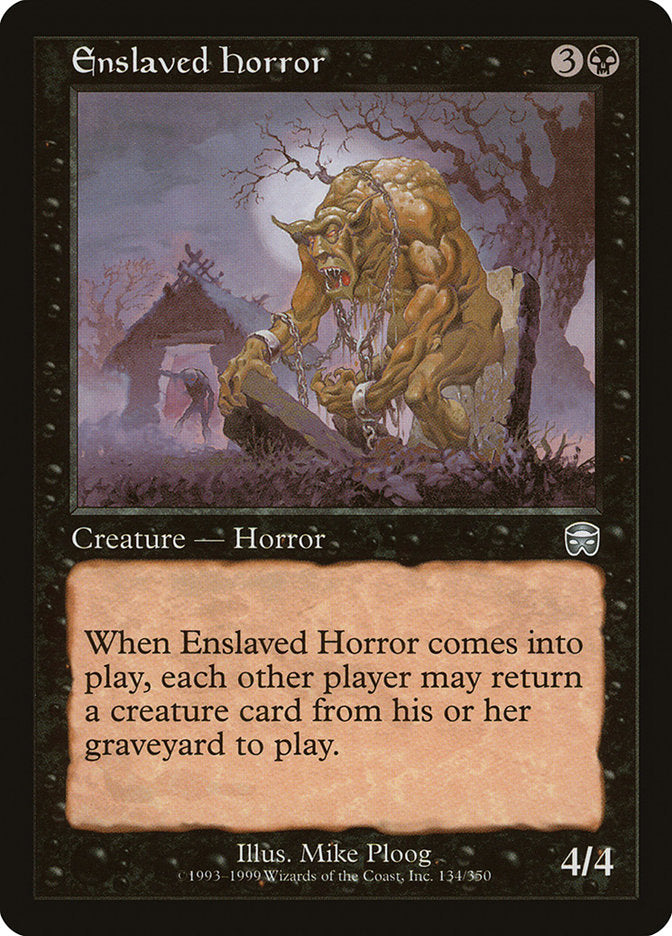 Enslaved Horror 134 (Mercadian Masques)  | Good Games Adelaide SA