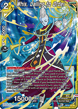 Whis, Calling to Order (BT16-131) [Realm of the Gods] | Good Games Adelaide SA