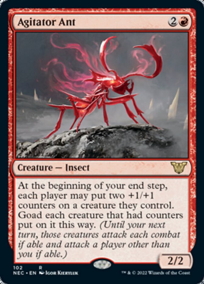 Agitator Ant [Kamigawa: Neon Dynasty Commander] | Good Games Adelaide SA