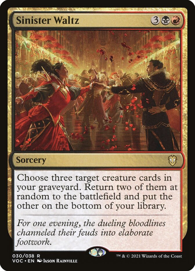 Sinister Waltz 30 (Commander: Innistrad: Crimson Vow)  | Good Games Adelaide SA