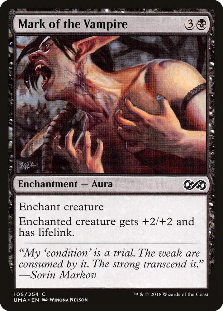 Mark of the Vampire 105 (Ultimate Masters)  - Foil | Good Games Adelaide SA
