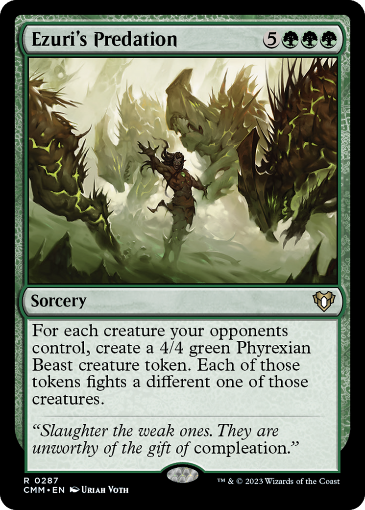 Ezuri's Predation [Commander Masters] | Good Games Adelaide SA