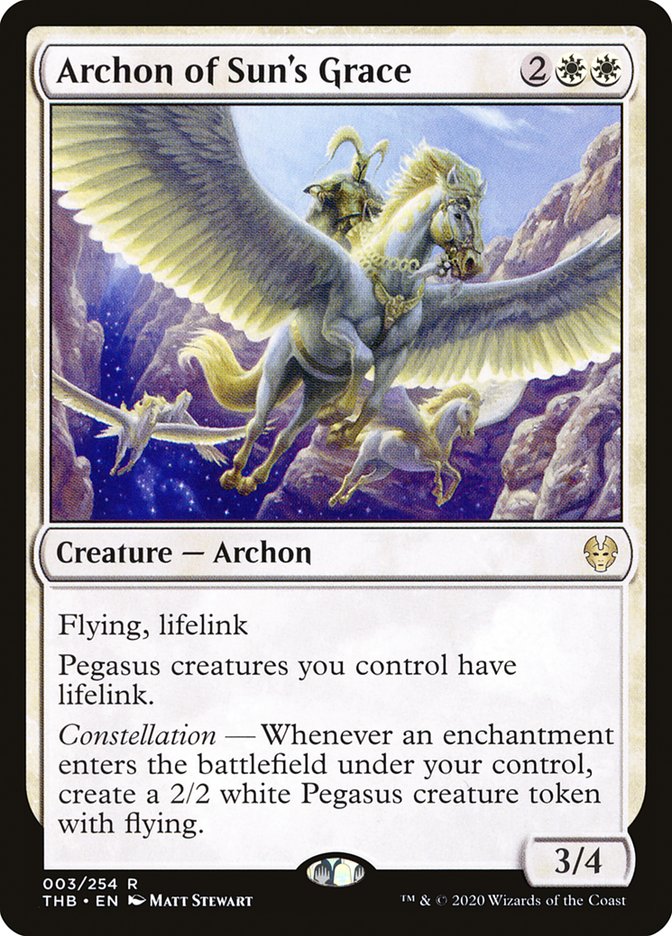 Archon of Sun's Grace [Theros Beyond Death] | Good Games Adelaide SA