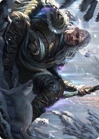 Jorn, God of Winter Art Card [Kaldheim: Art Series] | Good Games Adelaide SA