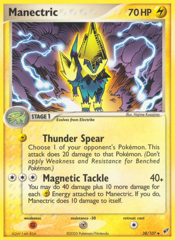 Manectric (38/107) [EX: Deoxys] | Good Games Adelaide SA