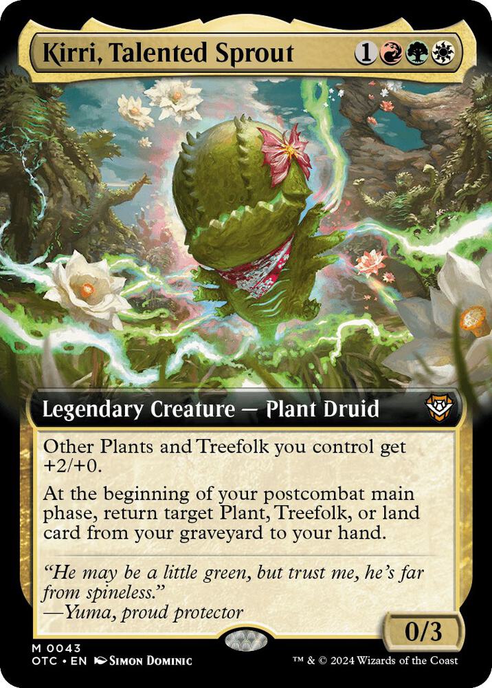 Kirri, Talented Sprout 43 (Commander: Outlaws of Thunder Junction)  | Good Games Adelaide SA