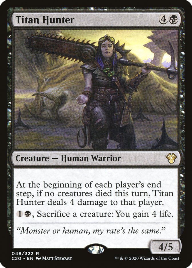 Titan Hunter 48 (Commander 2020)  | Good Games Adelaide SA