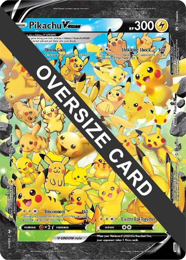 Pikachu V UNION  (Jumbo Cards)  - Holofoil | Good Games Adelaide SA