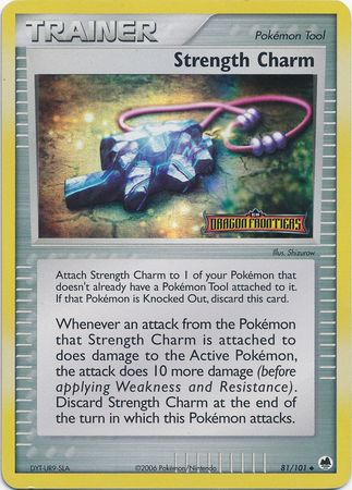 Strength Charm (81/101) (Stamped) [EX: Dragon Frontiers] | Good Games Adelaide SA
