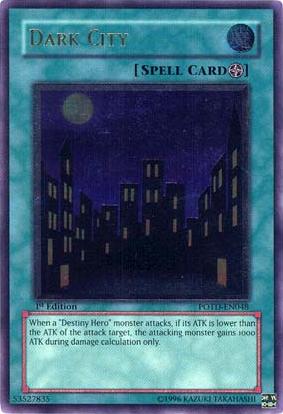 Dark City [POTD-EN048] Ultimate Rare | Good Games Adelaide SA