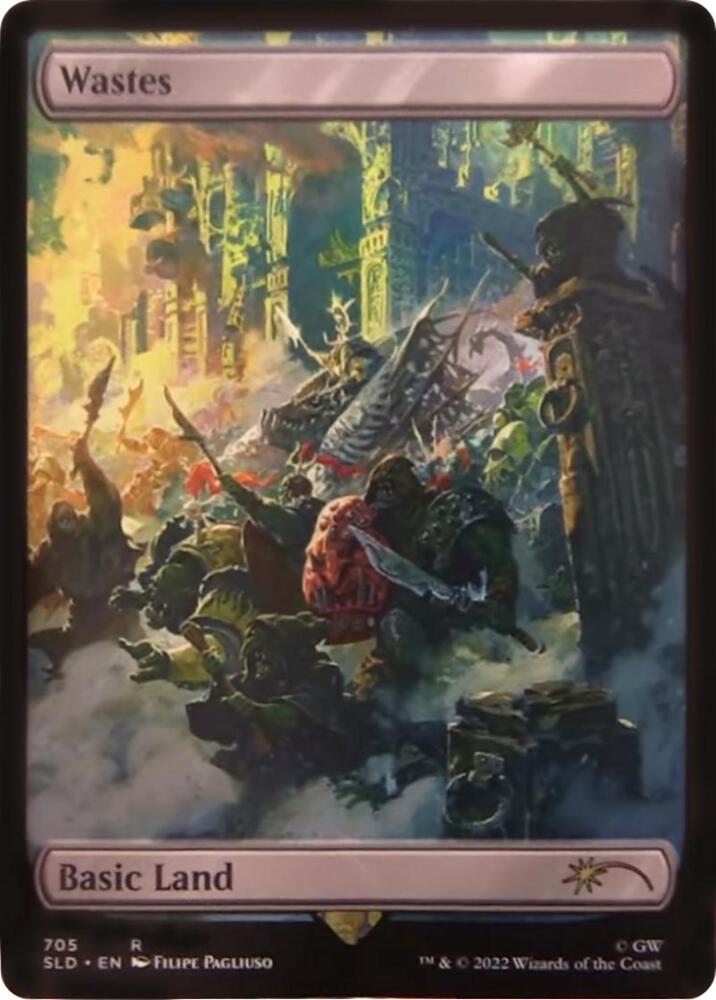 Wastes 705 Full Art 705 (Secret Lair Drop Series)  - Foil | Good Games Adelaide SA