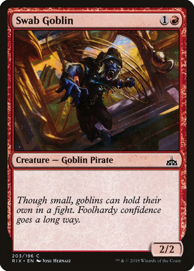 Swab Goblin 203 (Rivals of Ixalan)  | Good Games Adelaide SA