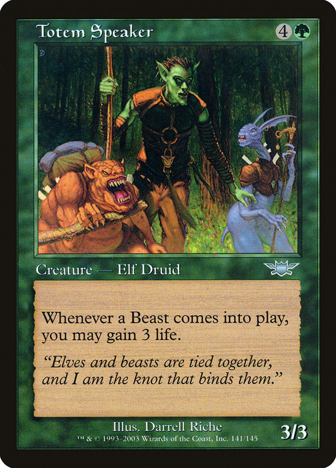 Totem Speaker 141 (Legions)  - Foil | Good Games Adelaide SA