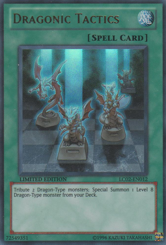 Dragonic Tactics [LC02-EN012] Ultra Rare | Good Games Adelaide SA