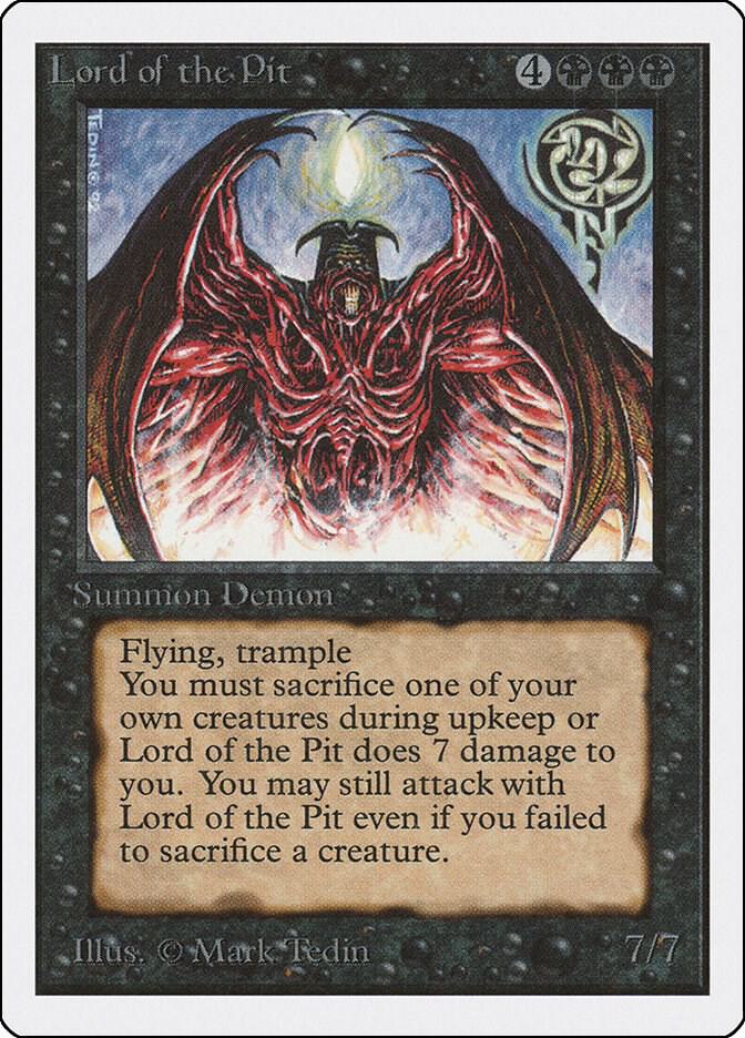 Lord of the Pit  (Unlimited Edition)  | Good Games Adelaide SA