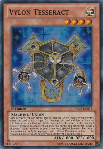 Vylon Tesseract [HA06-EN038] Super Rare | Good Games Adelaide SA