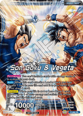 Son Goku & Vegeta // Miracle Strike Gogeta (Gold Stamped) [P-069] | Good Games Adelaide SA