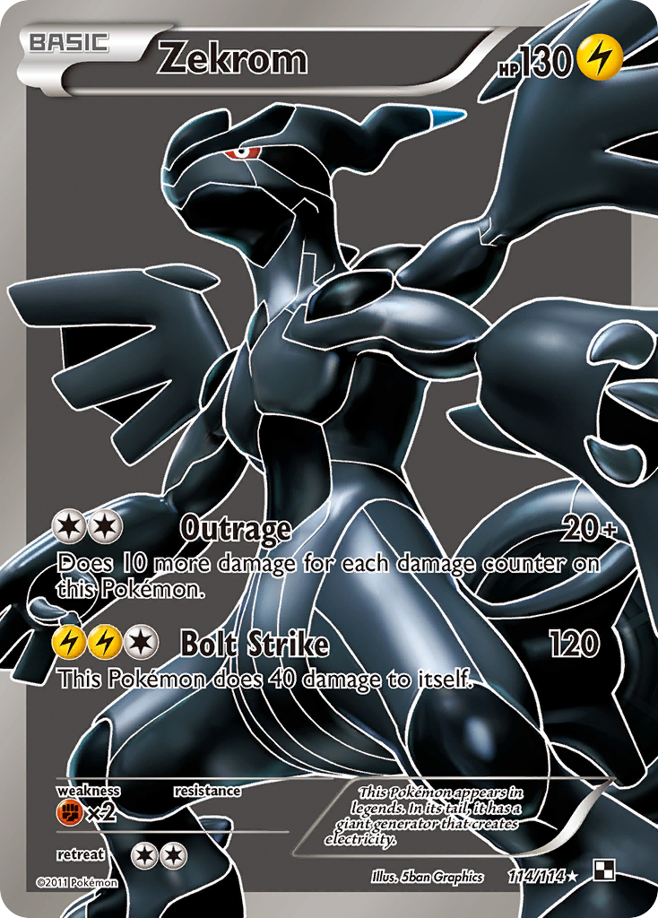 Zekrom (114/114) [Black & White: Base Set] | Good Games Adelaide SA