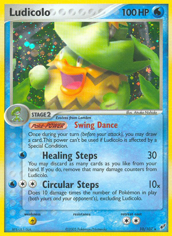 Ludicolo (10/107) [EX: Deoxys] | Good Games Adelaide SA
