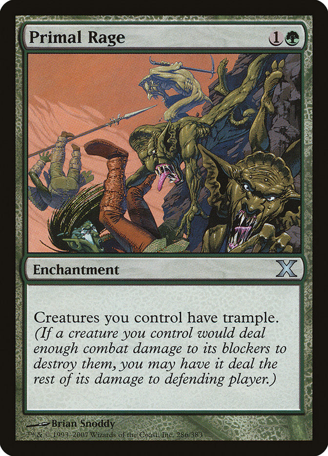 Primal Rage 286 (10th Edition)  | Good Games Adelaide SA