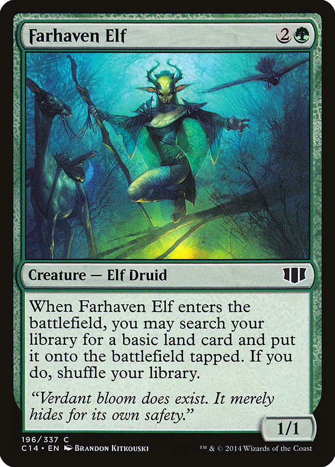 Farhaven Elf [Commander 2014] | Good Games Adelaide SA