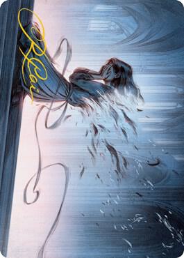 Fading Hope Art Card Gold Stamped Signature 23 (Art Series: Innistrad: Midnight Hunt)  | Good Games Adelaide SA