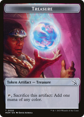 Treasure (20) // Dinosaur Double-Sided Token [March of the Machine Tokens] | Good Games Adelaide SA