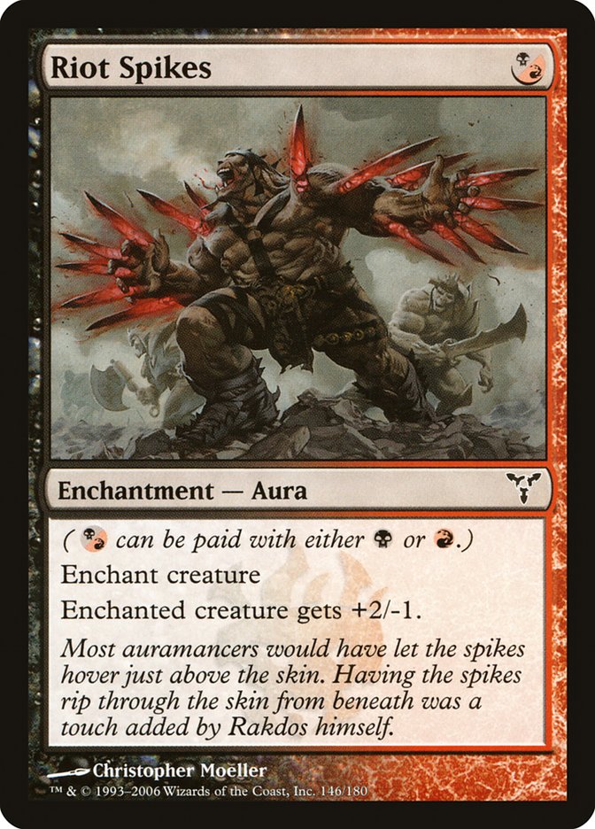 Riot Spikes 146 (Dissension)  - Foil | Good Games Adelaide SA