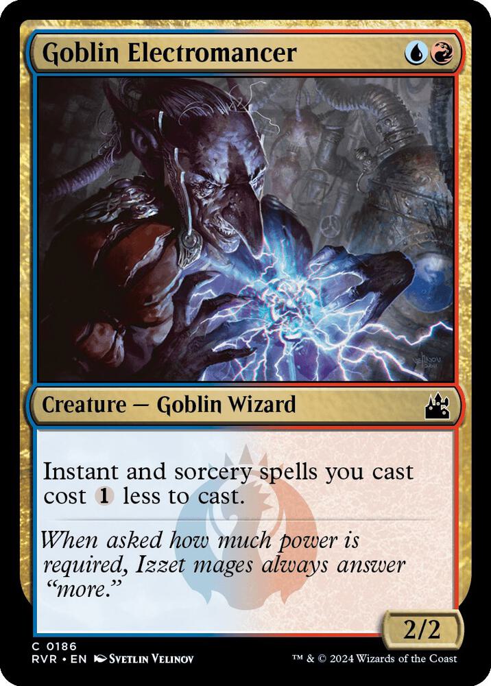 Goblin Electromancer 186 (Ravnica Remastered)  | Good Games Adelaide SA