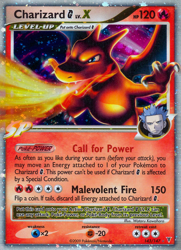 Charizard G LV.X (143/147) [Platinum: Supreme Victors] | Good Games Adelaide SA