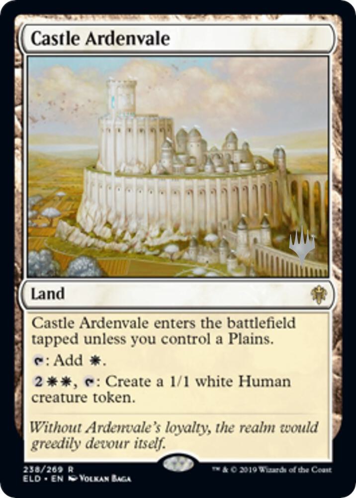 Castle Ardenvale 238 (Promo Pack: Throne of Eldraine)  - Foil | Good Games Adelaide SA