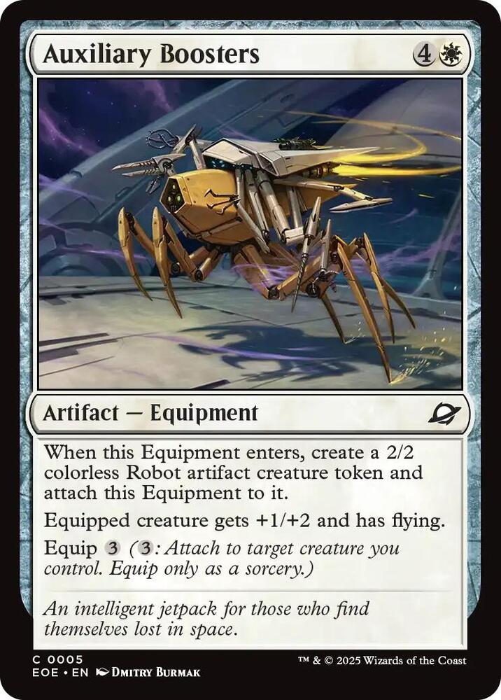 Auxiliary Boosters 5 (Edge of Eternities)  | Good Games Adelaide SA