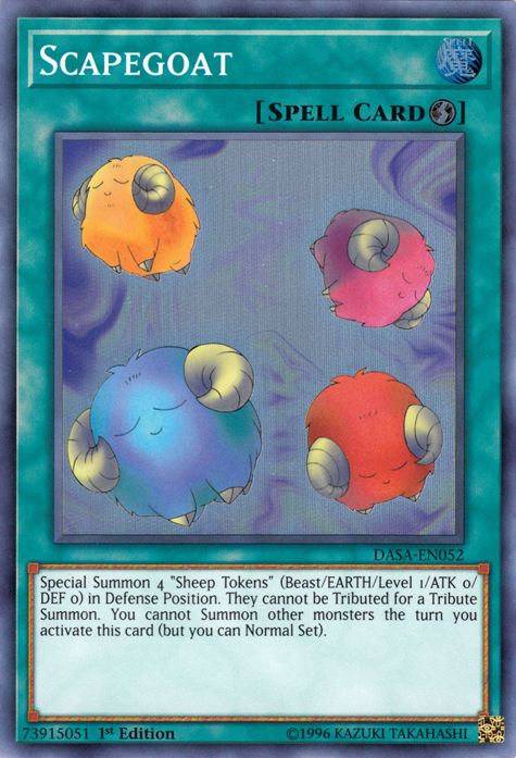 Scapegoat [DASA-EN052] Super Rare | Good Games Adelaide SA
