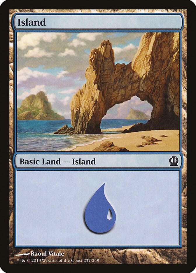 Island 237 (Theros)  - Foil | Good Games Adelaide SA