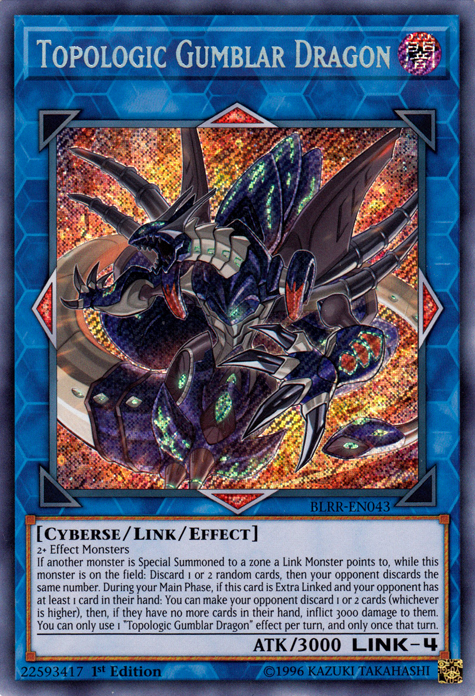 Topologic Gumblar Dragon [BLRR-EN043] Secret Rare | Good Games Adelaide SA
