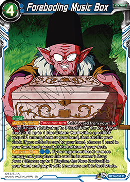 Foreboding Music Box (BT14-057) [Cross Spirits] | Good Games Adelaide SA