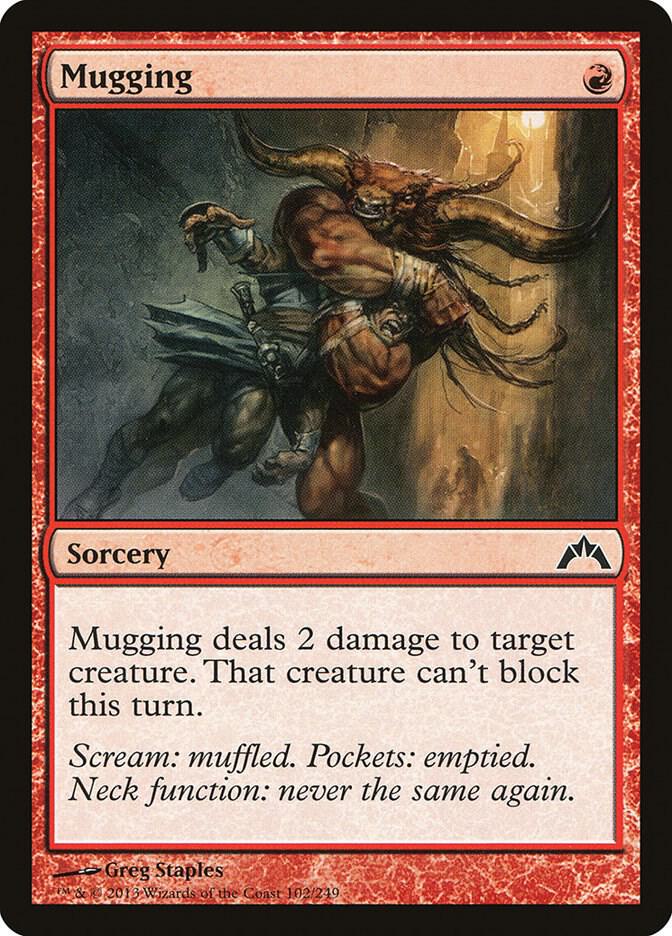 Mugging 102 (Gatecrash)  - Foil | Good Games Adelaide SA