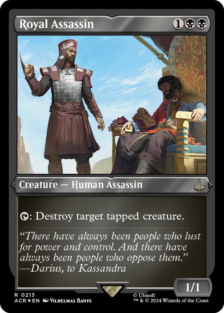 Royal Assassin 213 (Universes Beyond: Assassin's Creed)  - Foil | Good Games Adelaide SA
