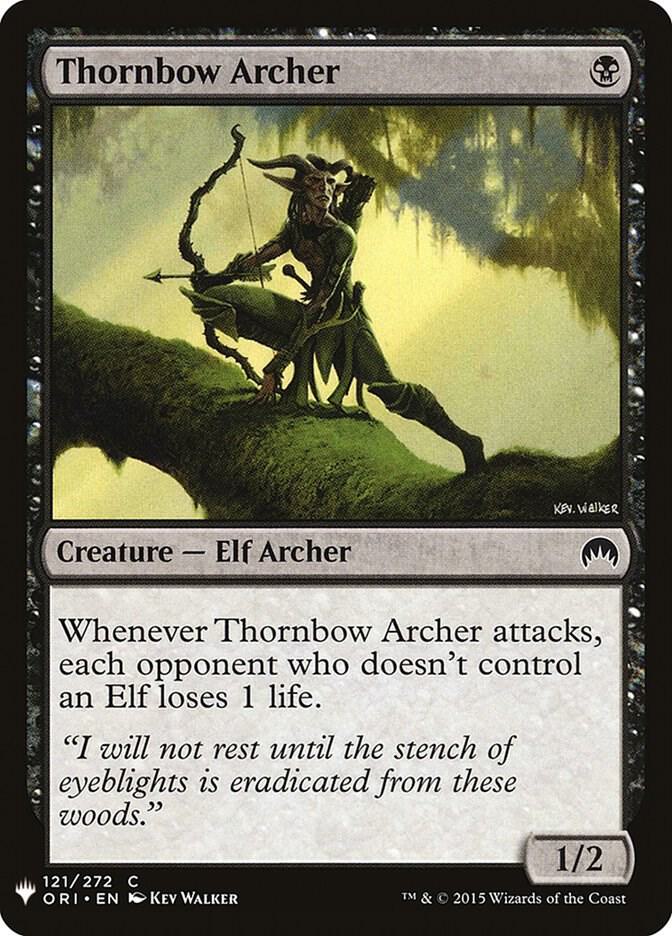 Thornbow Archer 121 (The List Reprints)  | Good Games Adelaide SA