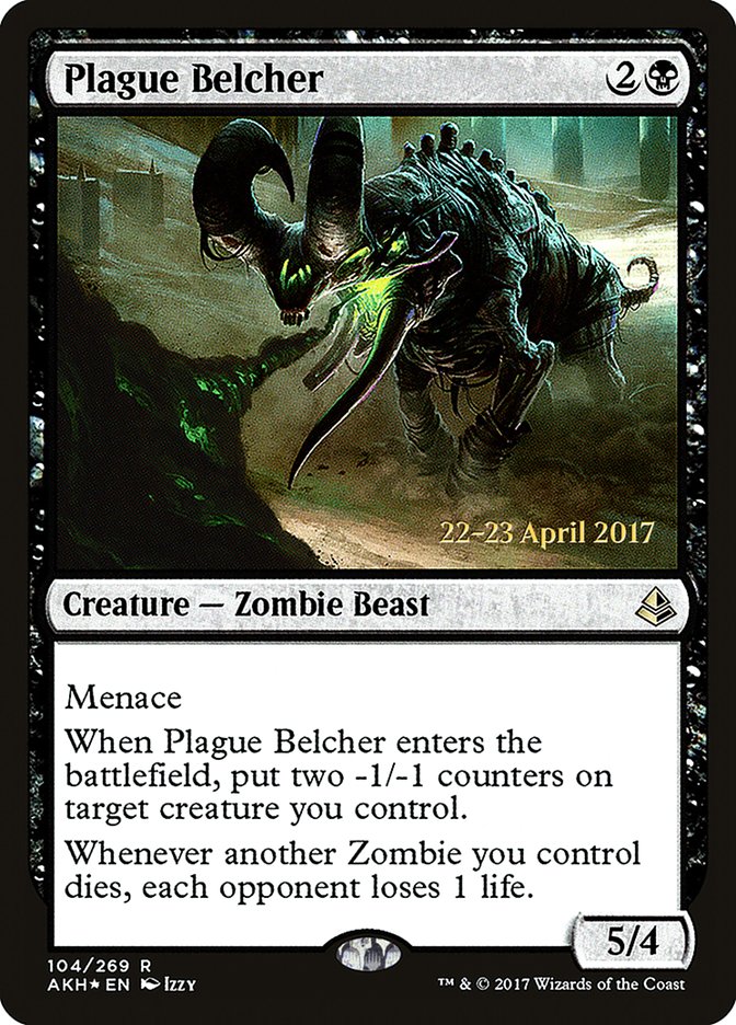 Plague Belcher [Amonkhet Promos] | Good Games Adelaide SA