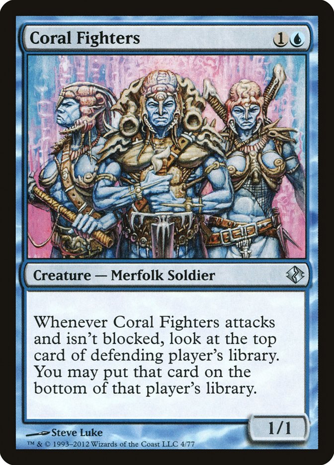 Coral Fighters [Duel Decks: Venser vs. Koth] | Good Games Adelaide SA