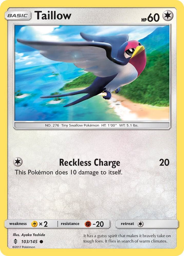 Taillow 103/145 (SM - Guardians Rising)  | Good Games Adelaide SA