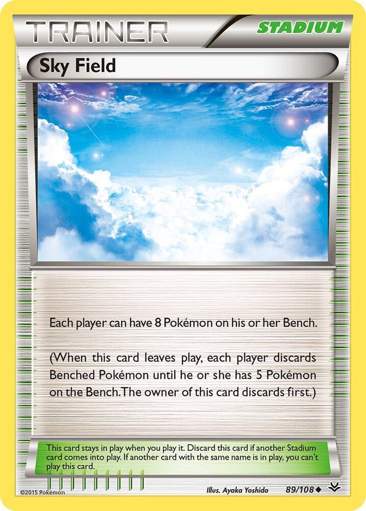 Sky Field 89/108 (XY - Roaring Skies)  | Good Games Adelaide SA