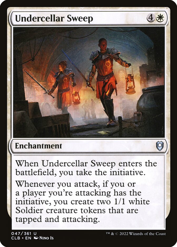 Undercellar Sweep 47 (Commander Legends: Battle for Baldur's Gate)  - Foil | Good Games Adelaide SA