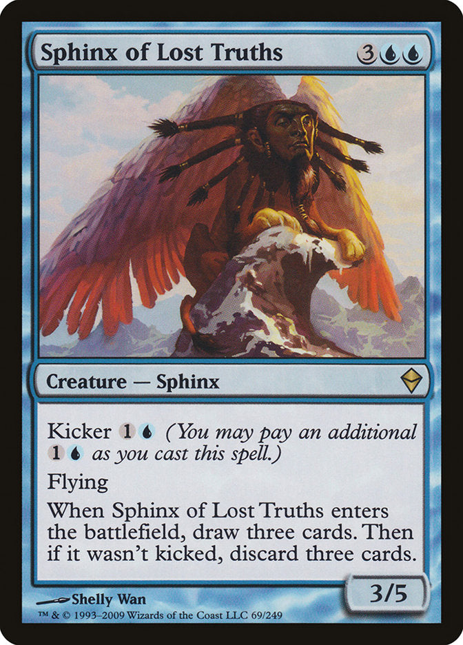 Sphinx of Lost Truths [Zendikar] | Good Games Adelaide SA
