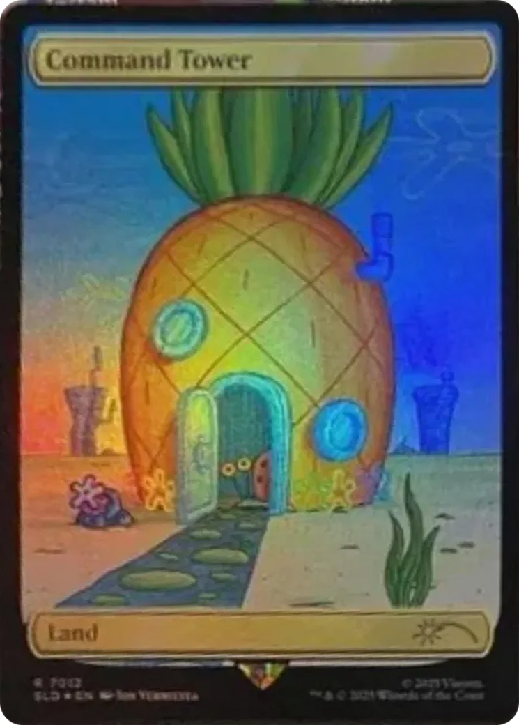 Command Tower (7012) (Rainbow Foil) [Secret Lair Drop Series] | Good Games Adelaide SA