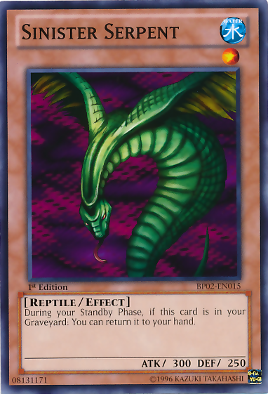 Sinister Serpent [BP02-EN015] Mosaic Rare | Good Games Adelaide SA
