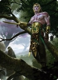 Tyvar Kell Art Card [Kaldheim: Art Series] | Good Games Adelaide SA